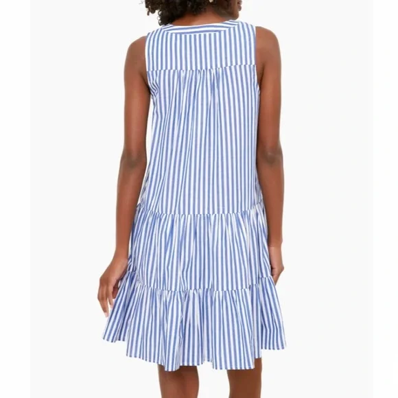 Blue and White Stripe Sleeveless Cotton Poplin Kenzo DressPOMANDER PLACE - threedaughtersproperties.com Blue and White Stripe Sleeveless Cotton Poplin Kenzo DressPOMANDER PLACE - threedaughtersproperties.com